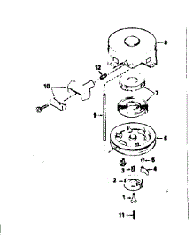 Rewind Starter No. 590420A parts for Craftsman Lawn & Garden Engine 143754042 from AppliancePartsPros.com