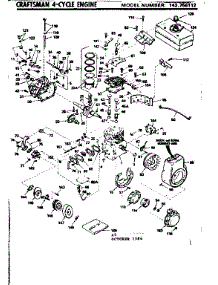 Replacement Parts parts for Craftsman Lawn & Garden Engine 143756112 from AppliancePartsPros.com