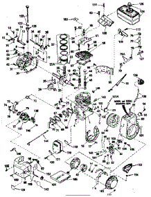 Engine parts for Craftsman Lawn & Garden Engine 143756182 from AppliancePartsPros.com
