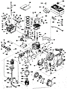 Engine parts for Craftsman Lawn & Garden Engine 143756212 from AppliancePartsPros.com