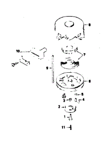 Rewind Starter parts for Craftsman Lawn & Garden Engine 143774132 from AppliancePartsPros.com