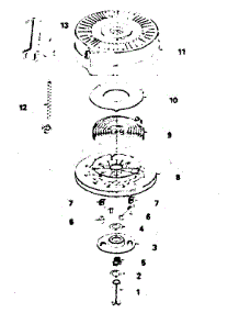 Rewind Starter No. 590642 parts for Craftsman Lawn & Garden Engine 143784092 from AppliancePartsPros.com