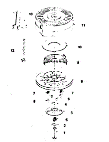 Rewind Starter No. 590642 parts for Craftsman Lawn & Garden Engine 143784112 from AppliancePartsPros.com