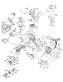 Engine parts for Craftsman Lawn & Garden Engine 143784122 from AppliancePartsPros.com