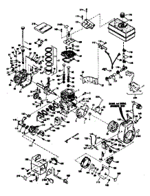 Engine parts for Craftsman Lawn & Garden Engine 143786012 from AppliancePartsPros.com