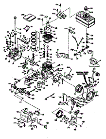 Engine parts for Craftsman Lawn & Garden Engine 143786042 from AppliancePartsPros.com