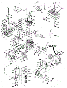 Replacement Parts parts for Craftsman Lawn & Garden Engine 143786092 from AppliancePartsPros.com
