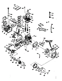 Engine parts for Craftsman Lawn & Garden Engine 143786112 from AppliancePartsPros.com