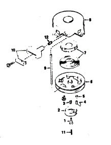 Rewind Starter No. 590420A parts for Craftsman Lawn & Garden Engine 143786152 from AppliancePartsPros.com
