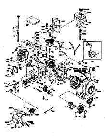 Engine parts for Craftsman Lawn & Garden Engine 143794022 from AppliancePartsPros.com