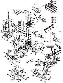 Engine parts for Craftsman Lawn & Garden Engine 143796012 from AppliancePartsPros.com