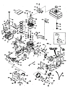 Engine parts for Craftsman Lawn & Garden Engine 143796102 from AppliancePartsPros.com