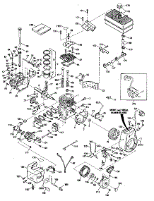 Replacement Parts parts for Craftsman Lawn & Garden Engine 143806022 from AppliancePartsPros.com