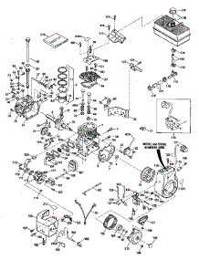 Replacement Parts parts for Craftsman Lawn & Garden Engine 143806072 from AppliancePartsPros.com