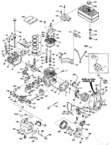Replacement Parts parts for Craftsman Lawn & Garden Engine 143806092 from AppliancePartsPros.com