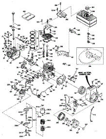Replacement Parts parts for Craftsman Lawn & Garden Engine 143806182 from AppliancePartsPros.com