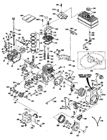 Replacement Parts parts for Craftsman Lawn & Garden Engine 143816032 from AppliancePartsPros.com