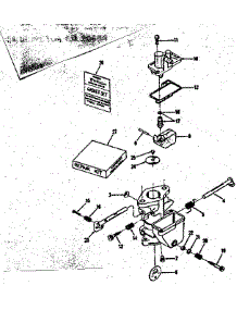 Carburetor parts for Craftsman Lawn & Garden Engine 14382000 from AppliancePartsPros.com
