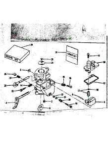 Carburetor No. 28991 parts for Craftsman Lawn & Garden Engine 14382002 from AppliancePartsPros.com