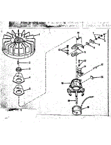 Magneto parts for Craftsman Lawn & Garden Engine 14382004 from AppliancePartsPros.com