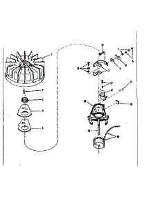 Magneto No. 27517 parts for Craftsman Lawn & Garden Engine 14382006 from AppliancePartsPros.com