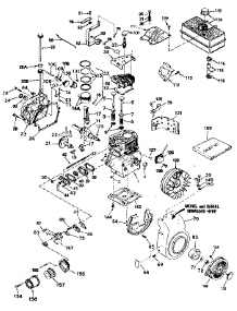 Replacement Parts parts for Craftsman Lawn & Garden Engine 143826062 from AppliancePartsPros.com