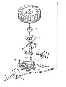Magneto (Tecumseh-Syncro) parts for Craftsman Lawn & Garden Engine 14383251 from AppliancePartsPros.com
