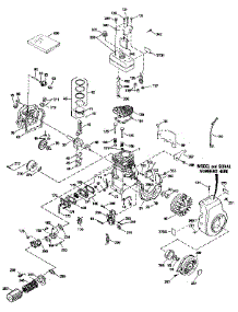 Replacement Parts parts for Craftsman Lawn & Garden Engine 143834022 from AppliancePartsPros.com