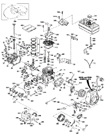 Replacement Parts parts for Craftsman Lawn & Garden Engine 143836022 from AppliancePartsPros.com