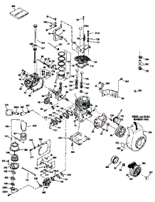 Engine parts for Craftsman Lawn & Garden Engine 143836102 from AppliancePartsPros.com