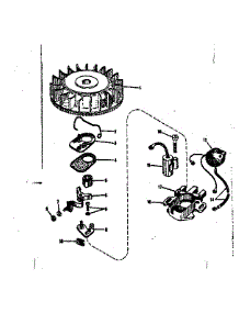 Magneto.(Phelon F-3220-G) parts for Craftsman Lawn & Garden Engine 14384301 from AppliancePartsPros.com