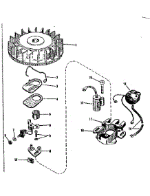 Magneto.(Phelon F-3220-H) parts for Craftsman Lawn & Garden Engine 14391251 from AppliancePartsPros.com