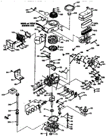 Engine parts for Craftsman Lawn & Garden Engine 143941002 from AppliancePartsPros.com