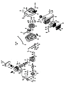 Craftsman 2-Cycle Engine parts for Craftsman Lawn & Garden Engine 143941600 from AppliancePartsPros.com