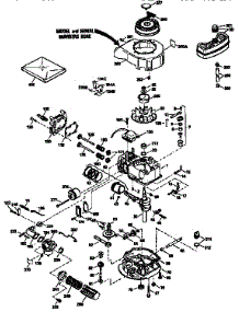 Engine parts for Craftsman Lawn & Garden Engine 143943510 from AppliancePartsPros.com