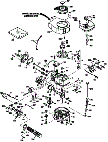 Engine parts for Craftsman Lawn & Garden Engine 143943806 from AppliancePartsPros.com