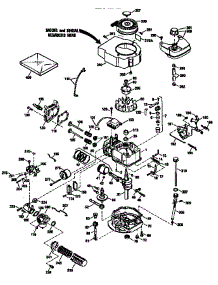Engine parts for Craftsman Lawn & Garden Engine 143943808 from AppliancePartsPros.com