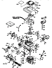 Engine parts for Craftsman Lawn & Garden Engine 143944008 from AppliancePartsPros.com