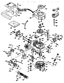 Replacement Parts parts for Craftsman Lawn & Garden Engine 143944032 from AppliancePartsPros.com