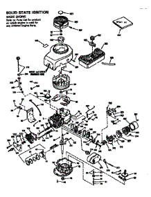 Solid State Ignition parts for Craftsman Lawn & Garden Engine 143945000 from AppliancePartsPros.com