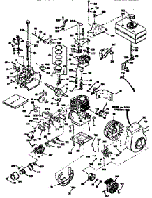 Engine parts for Craftsman Lawn & Garden Engine 143946001 from AppliancePartsPros.com
