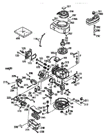Replacement Parts parts for Craftsman Lawn & Garden Engine 143953504 from AppliancePartsPros.com