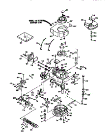 Engine (71 / 143) 143.953824 parts for Craftsman Lawn & Garden Engine 143953824 from AppliancePartsPros.com