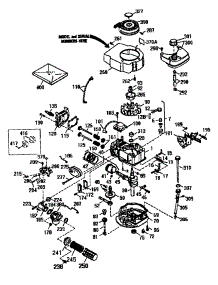 Replacement Parts parts for Craftsman Lawn & Garden Engine 143954000 from AppliancePartsPros.com