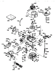 Engine 143.954516 parts for Craftsman Lawn & Garden Engine 143954516 from AppliancePartsPros.com