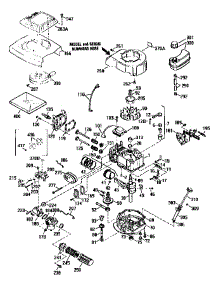 Replacement Parts parts for Craftsman Lawn & Garden Engine 143955502 from AppliancePartsPros.com