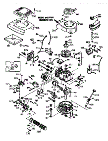 Replacement Parts parts for Craftsman Lawn & Garden Engine 143955506 from AppliancePartsPros.com