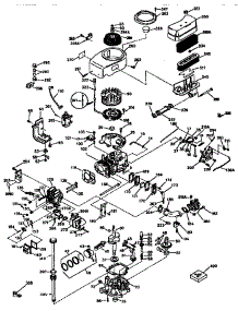 Engine Model: 143.961300 (71 / 143) parts for Craftsman Lawn & Garden Engine 143961300 from AppliancePartsPros.com