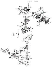 Engine (71 / 143) 143.961670 parts for Craftsman Lawn & Garden Engine 143961670 from AppliancePartsPros.com
