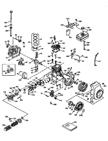Engine (71 / 143) 143.963515 parts for Craftsman Lawn & Garden Engine 143963515 from AppliancePartsPros.com